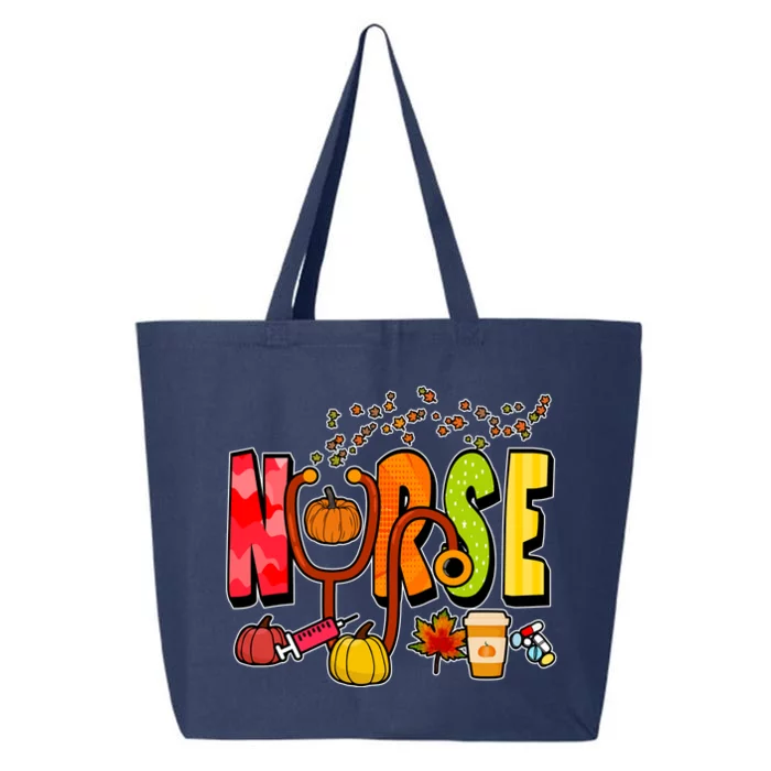 Nurse Fall Holiday 25L Jumbo Tote