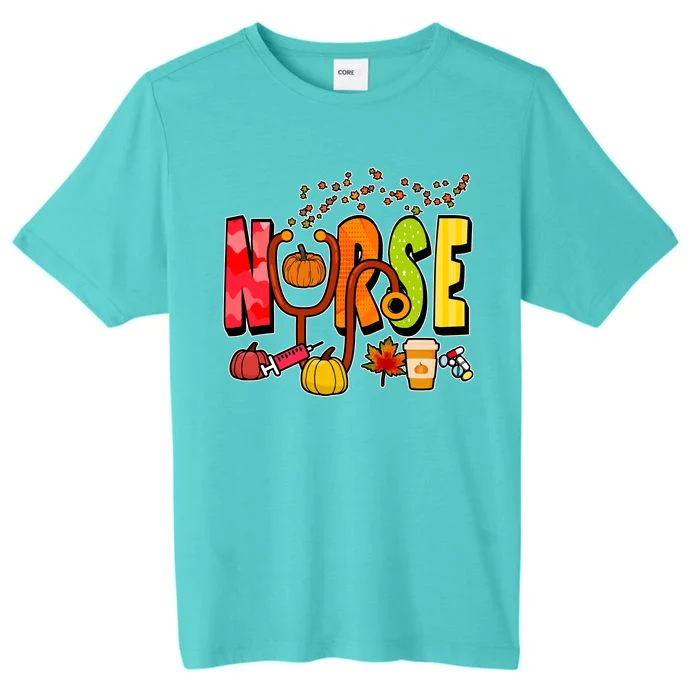 Nurse Fall Holiday ChromaSoft Performance T-Shirt