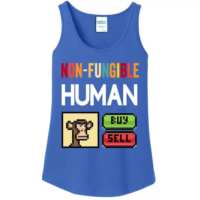 Non Fungible Hu Nft Crypto Token Digital Art Collectibles Funny Gift Ladies Essential Tank