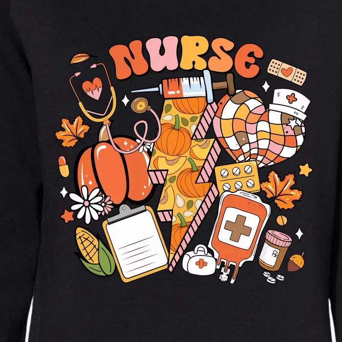 Nurse Fall Health Care Nursing Womens California Wash Sweatshirt