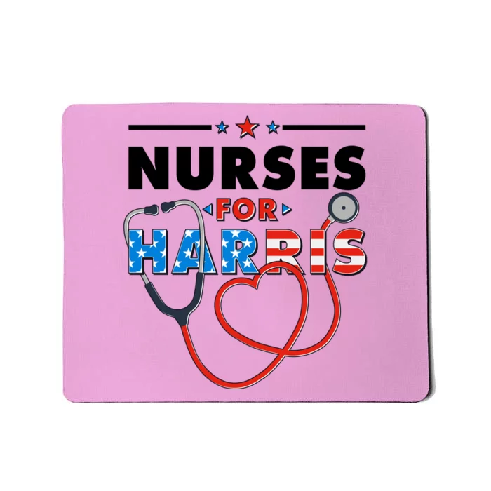 Nurses For Harris Vote Kamala Harris 2024 Election Mousepad