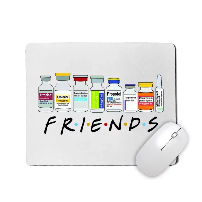 Nurse Friends Icu Propofol Propofol Crna Medical Mousepad