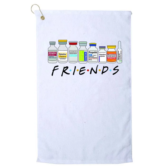 Nurse Friends Icu Propofol Propofol Crna Medical Platinum Collection Golf Towel