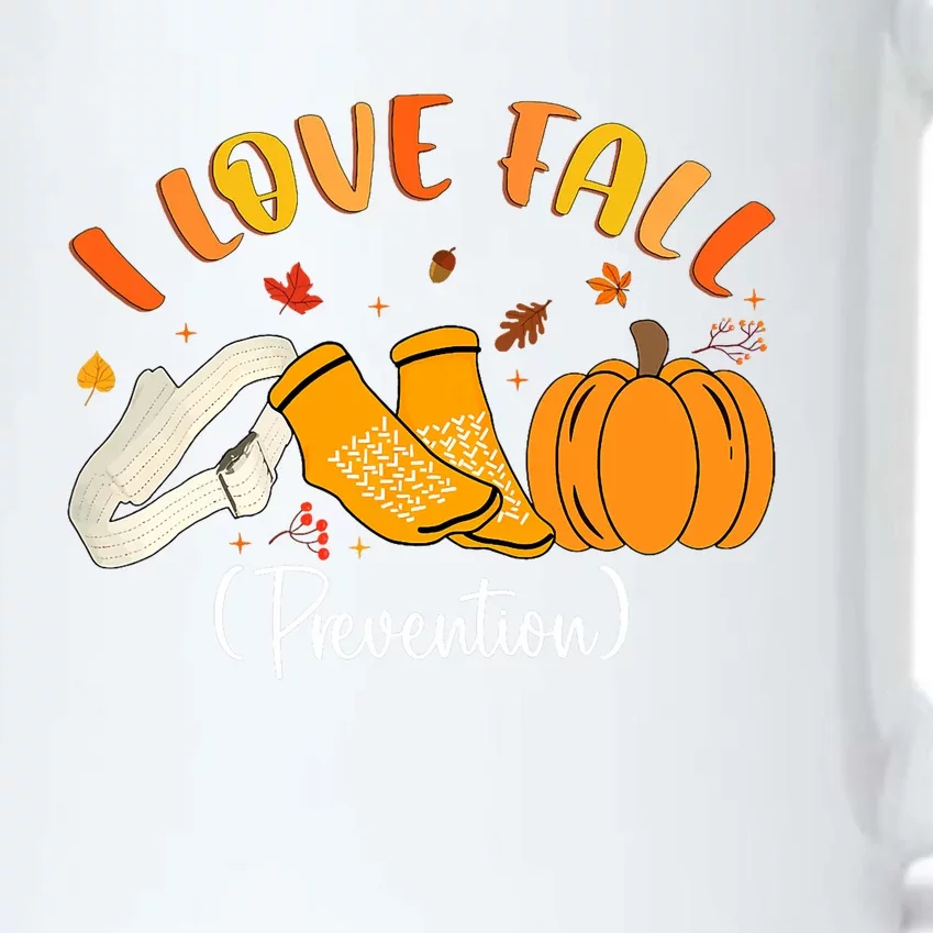 Nurse Fall I Love Fall Prevention Fall Physical Therapy Black Color Changing Mug