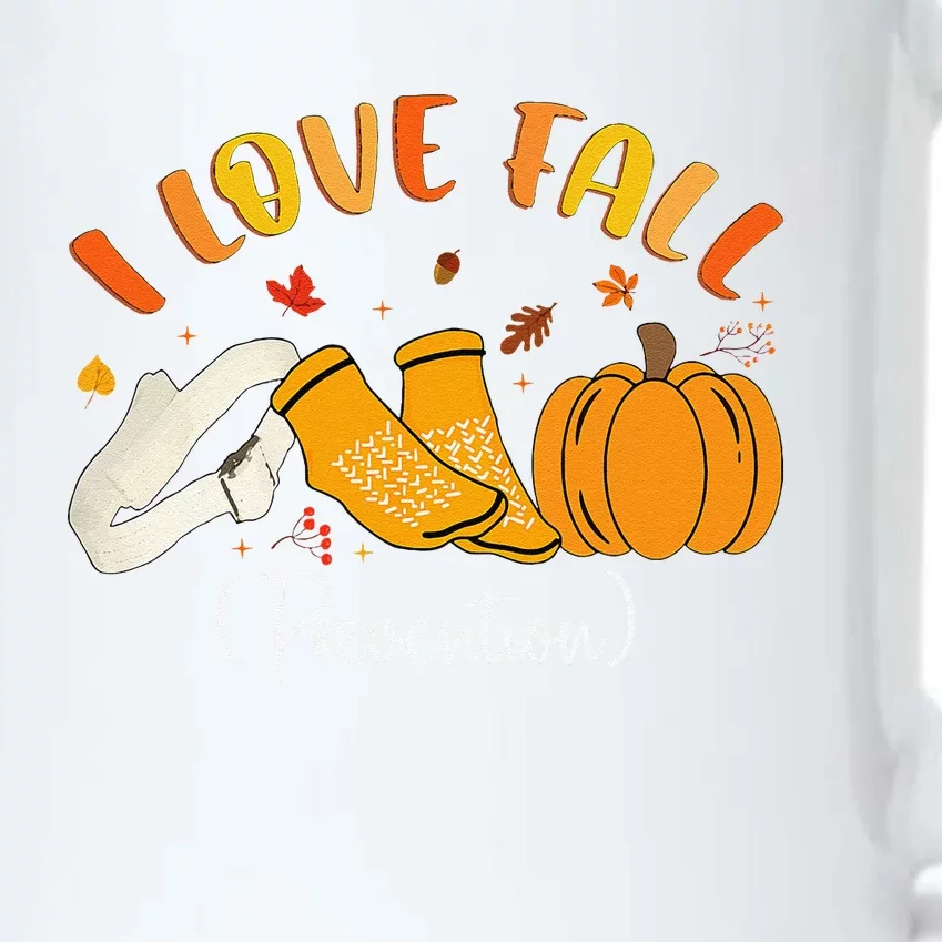 Nurse Fall I Love Fall Prevention Fall Physical Therapy Gift Black Color Changing Mug