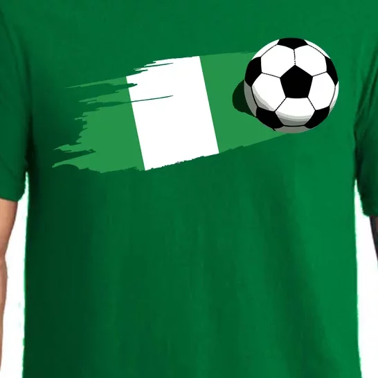 Nigeria Flag Jersey Nigerian Soccer Team Nigerian Pajama Set