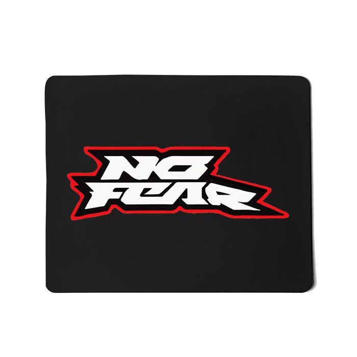 NO FEAR Just FEARLESS 90s Retro Skater Teen Nostalgia Mousepad