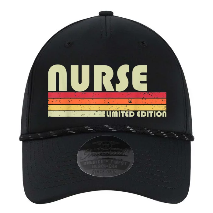 NURSE Funny Job Title Profession Birthday Worker Idea Performance The Dyno Cap