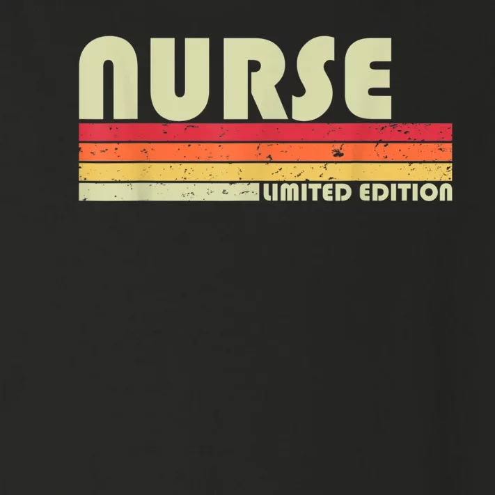 NURSE Funny Job Title Profession Birthday Worker Idea Toddler Long Sleeve Shirt