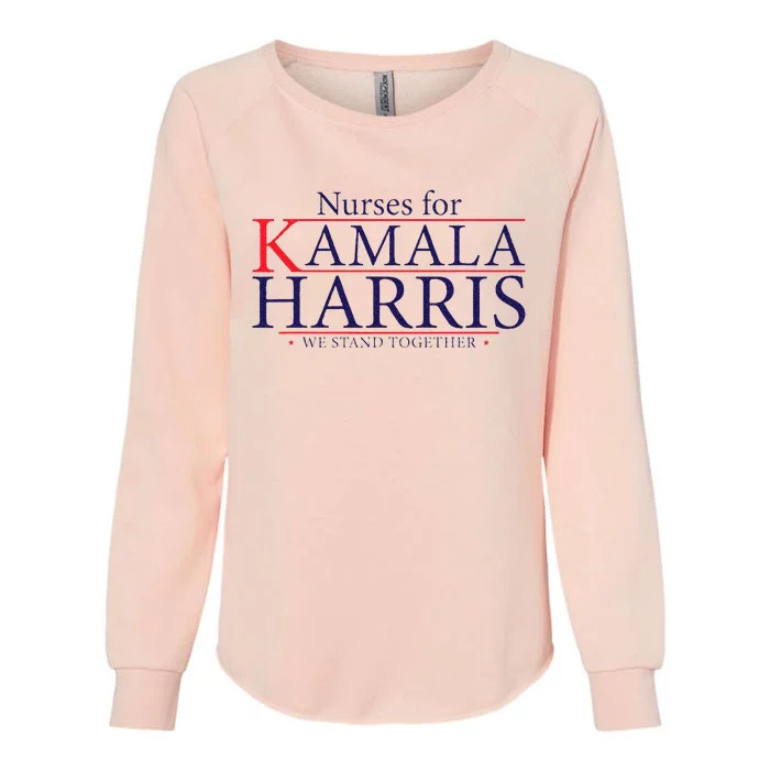 Nurses For Kamala Harris 2024 Kamala For President 2024 Womens California Wash Sweatshirt