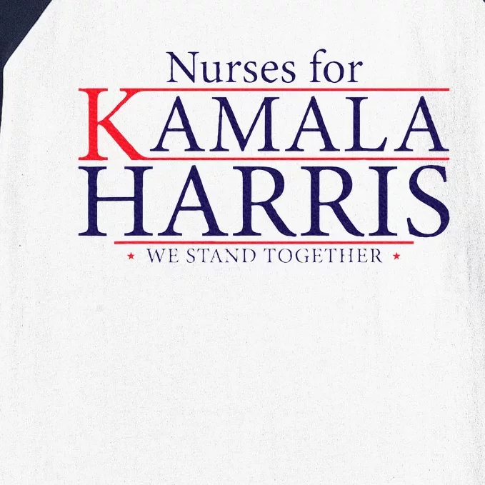 Nurses For Kamala Harris 2024 Kamala For President 2024 Baseball Sleeve Shirt