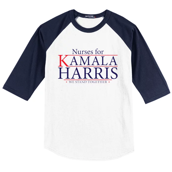 Nurses For Kamala Harris 2024 Kamala For President 2024 Baseball Sleeve Shirt