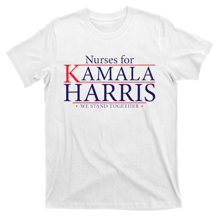 Nurses For Kamala Harris 2024 Kamala For President 2024 T-Shirt