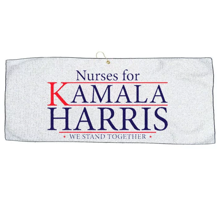 Nurses For Kamala Harris 2024 Kamala For President 2024 Large Microfiber Waffle Golf Towel