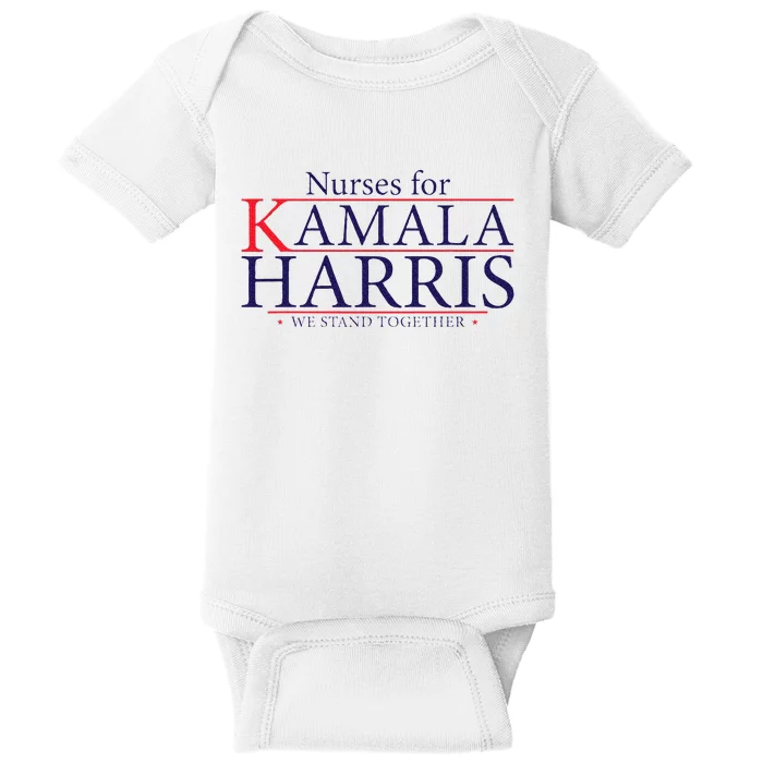 Nurses For Kamala Harris 2024 Kamala For President 2024 Baby Bodysuit