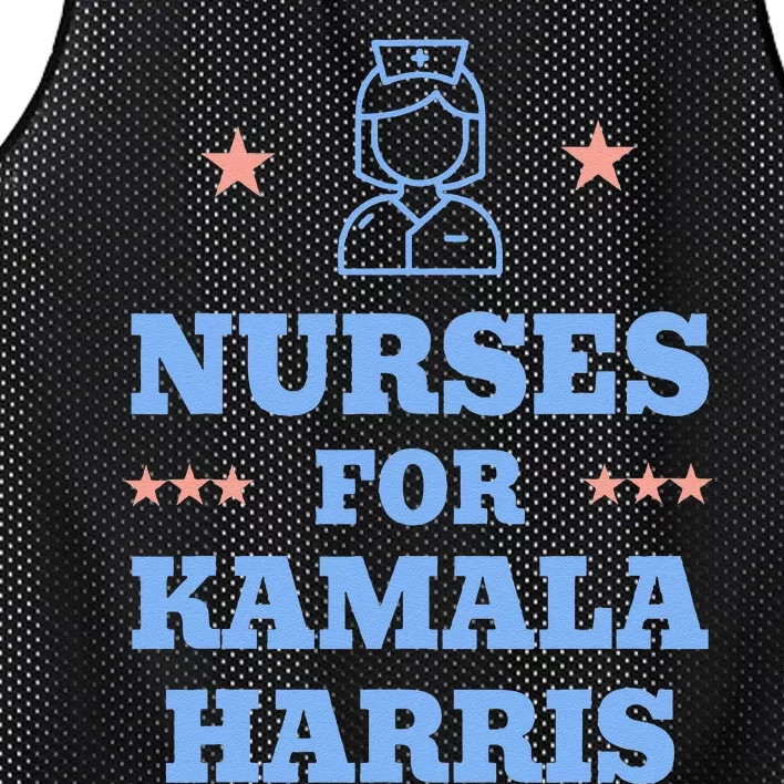 Nurse For Kamala Harris 2024 Progress Breaking Barriers Mesh Reversible Basketball Jersey Tank