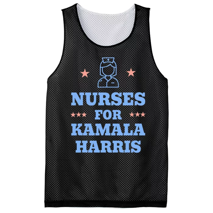 Nurse For Kamala Harris 2024 Progress Breaking Barriers Mesh Reversible Basketball Jersey Tank