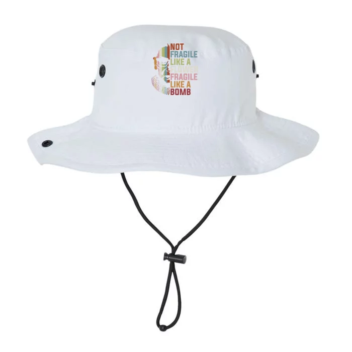 Not Fragile Like A Flower But A Bomb Ruth Bader Rbg Feminist Gift Legacy Cool Fit Booney Bucket Hat