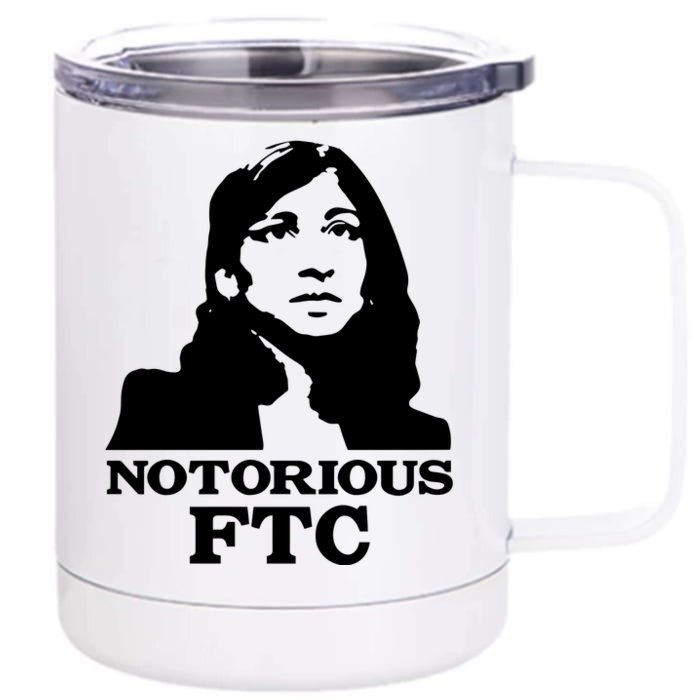 Notorious Ftc Limited Front & Back 12oz Stainless Steel Tumbler Cup