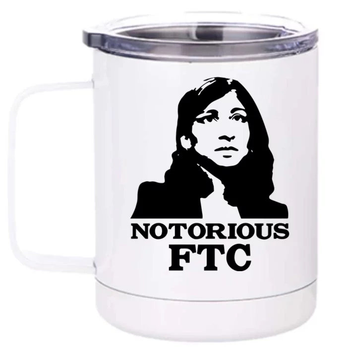 Notorious Ftc Limited Front & Back 12oz Stainless Steel Tumbler Cup