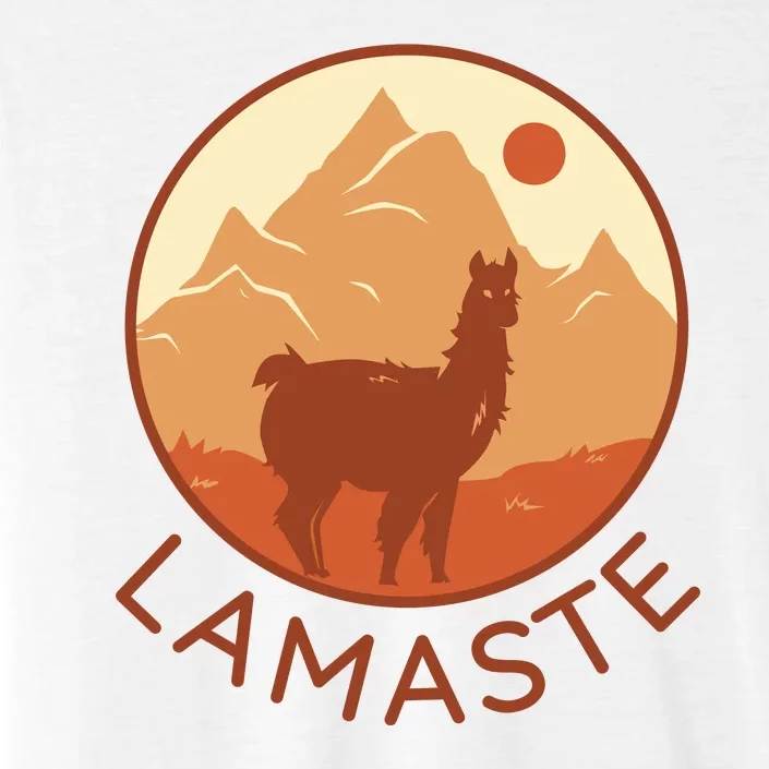 Namaste Funny Llama Yoga ChromaSoft Performance T-Shirt