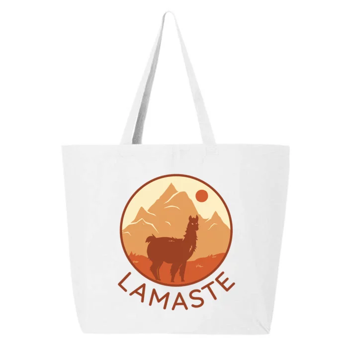 Namaste Funny Llama Yoga 25L Jumbo Tote