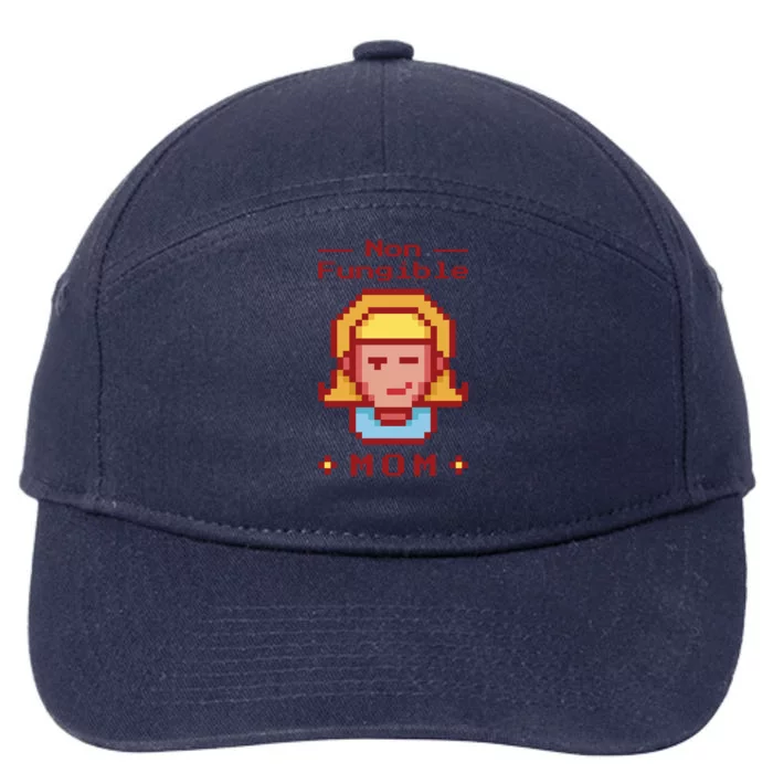 Non Fungible Mom NFT 7-Panel Snapback Hat