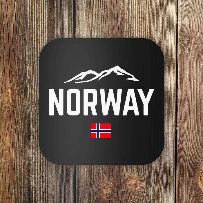 NORWAY Flag Men Women Kids NORWAY Coaster