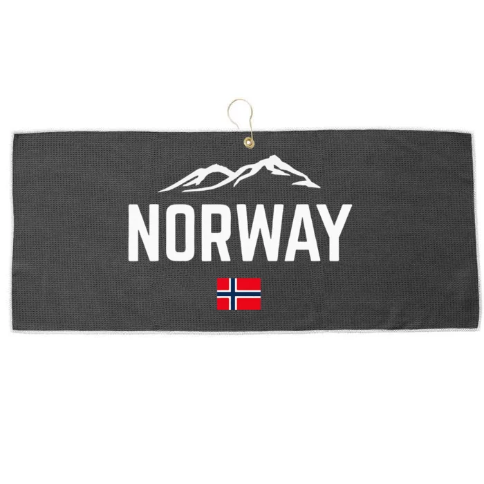 NORWAY Flag Men Women Kids NORWAY Large Microfiber Waffle Golf Towel