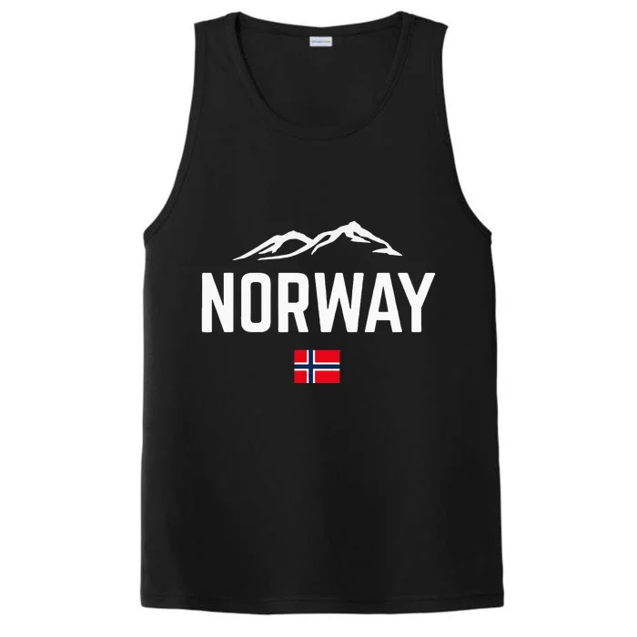 NORWAY Flag Men Women Kids NORWAY Performance Tank