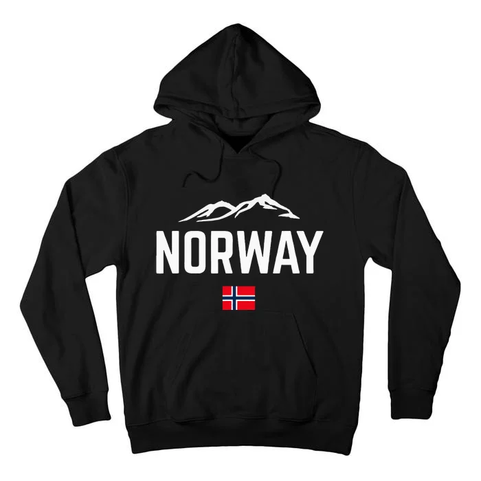 NORWAY Flag Men Women Kids NORWAY Tall Hoodie