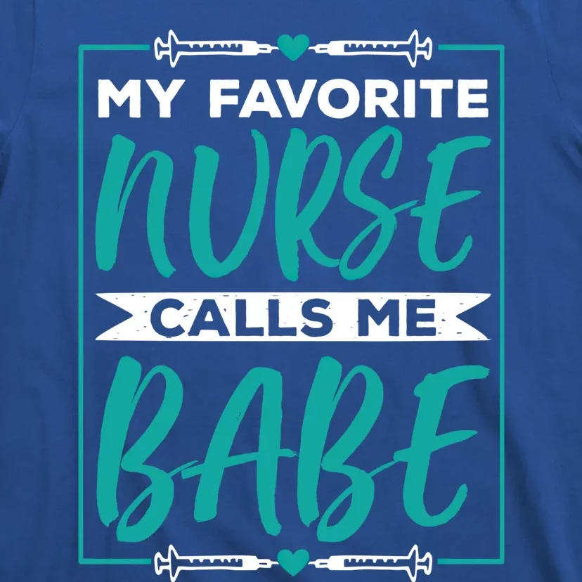 Nurse Funny Nursing Couple Profession Health Recover Love Gift T-Shirt