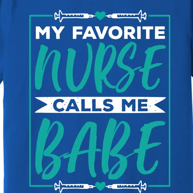 Nurse Funny Nursing Couple Profession Health Recover Love Gift Premium T-Shirt