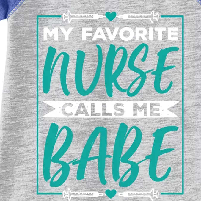 Nurse Funny Nursing Couple Profession Health Recover Love Gift Infant Baby Jersey Bodysuit