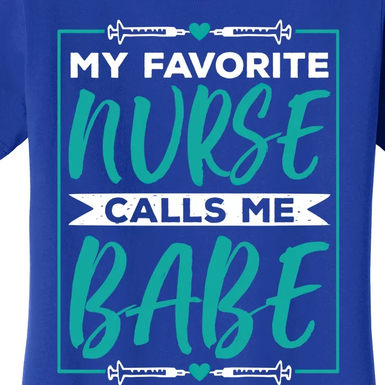 Nurse Funny Nursing Couple Profession Health Recover Love Gift Women's T-Shirt