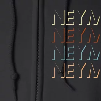 Neymar First Name My Personalized Named Full Zip Hoodie