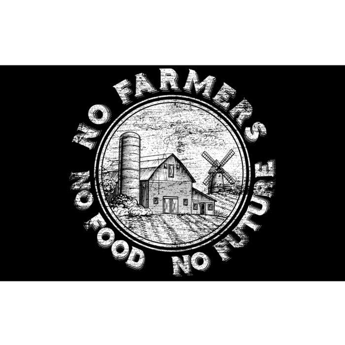 No Farmers No Food No Future Great Gift Bumper Sticker