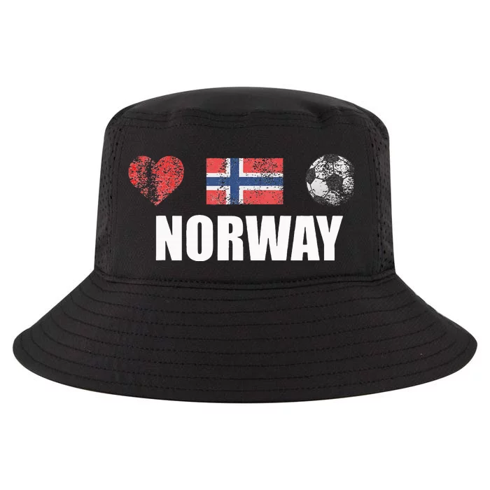 Norway Football Cool Comfort Performance Bucket Hat