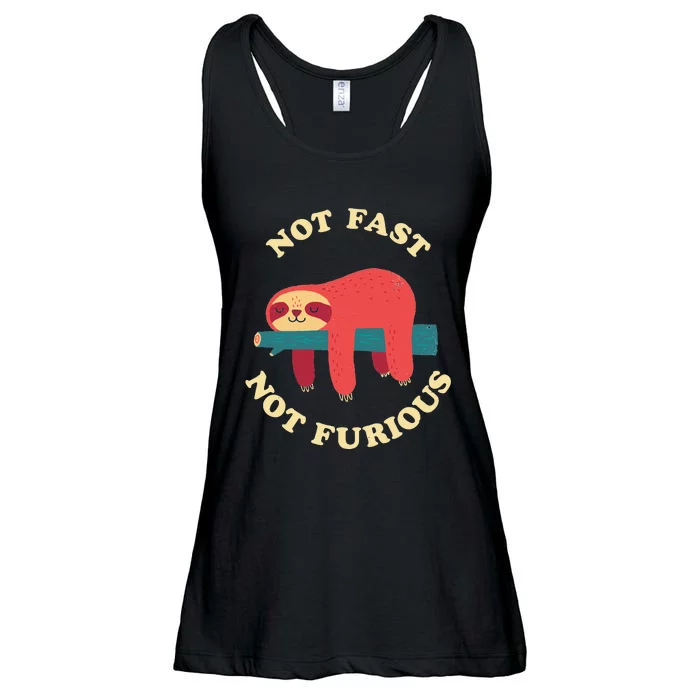 Not Fast Not Furious Ladies Essential Flowy Tank