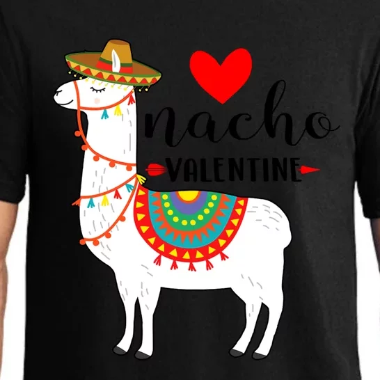 Nn Funny Nacho Valentines Day Costume Llama Lover Gift Meaningful Gift Pajama Set