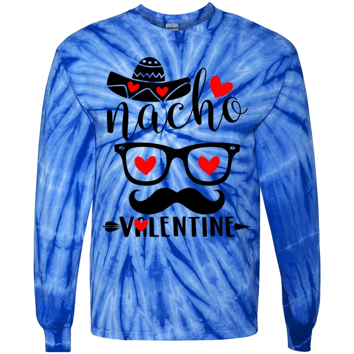 Nn Funny Nacho Valentines Day Costume Couple Matching Great Gift Tie-Dye Long Sleeve Shirt