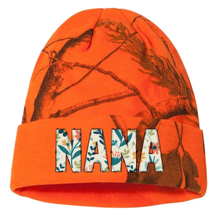 Nana Floral Kati - 12in Camo Beanie