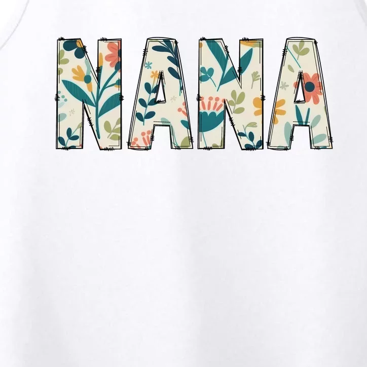 Nana Floral Performance Tank