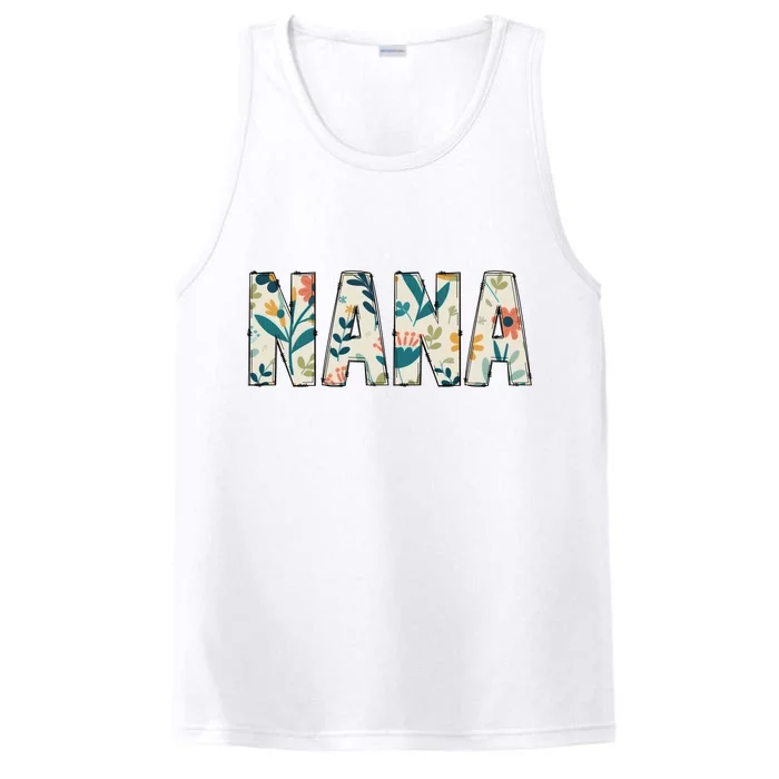 Nana Floral Performance Tank