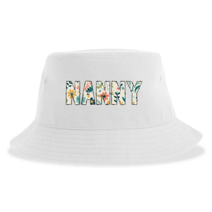 Nanny Floral Sustainable Bucket Hat