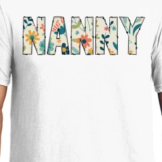 Nanny Floral Pajama Set