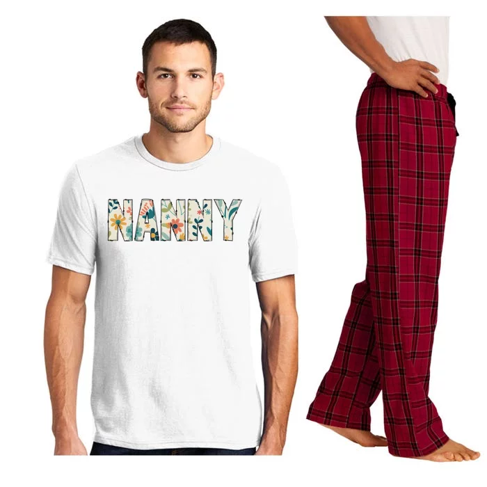 Nanny Floral Pajama Set