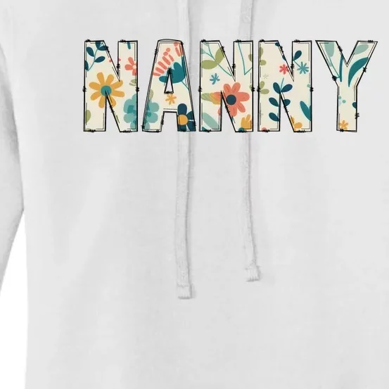 Nanny Floral Women's Pullover Hoodie