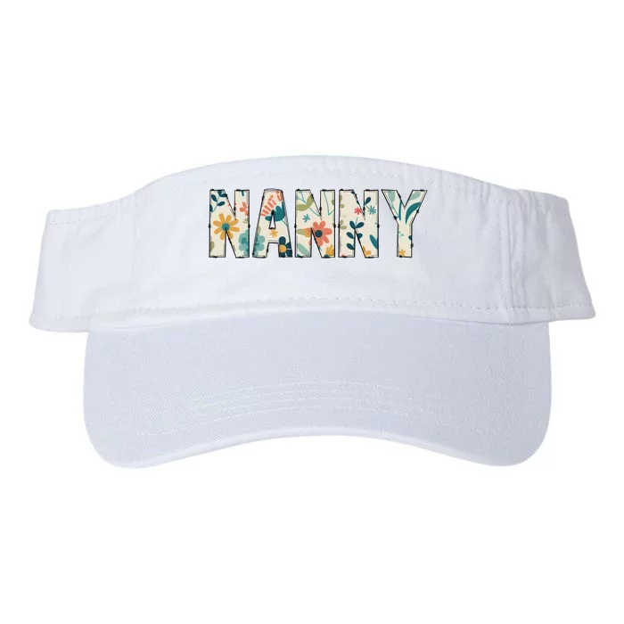 Nanny Floral Valucap Bio-Washed Visor