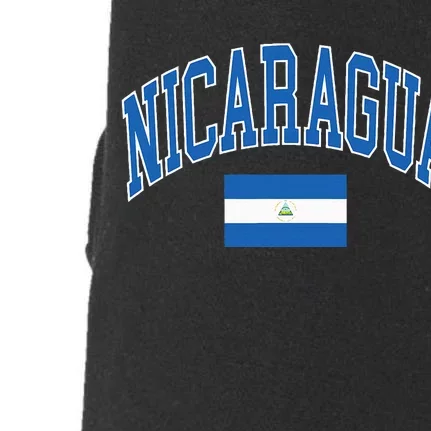 Nicaragua Flag Doggie 3-End Fleece Hoodie